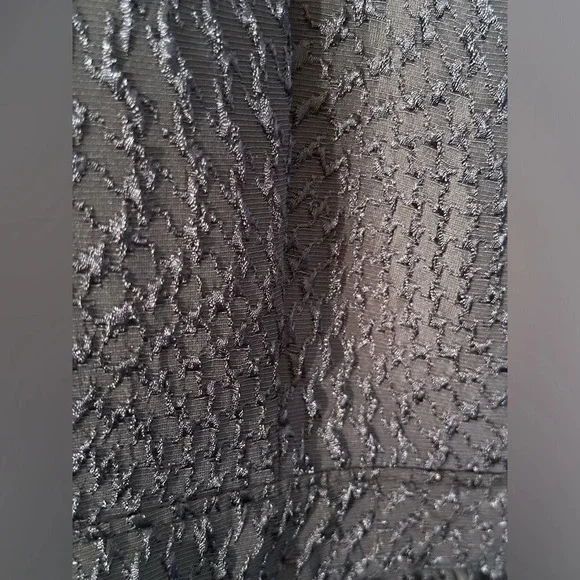 BIRDCAGE Anthropologie Navy Blue Sleeveless Cocktail Dress LARGE Back Cut Out - Picture 11 of 14